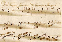 Sonata, Wolfgango Mozart